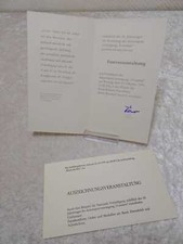 DDR ASV Armeesportvereinigung Vorw&auml;rts Einladung Festveranstaltug 1976 Vintage
