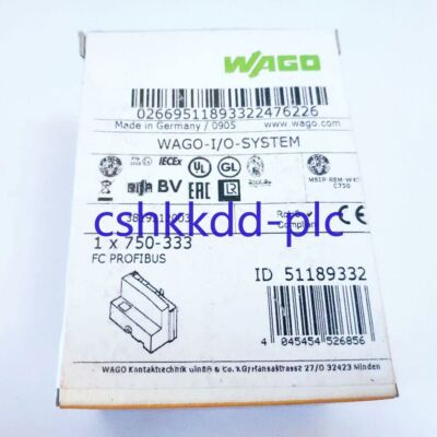 1PC Wago 750-333 PLC Module New Expedited Shipping 750333