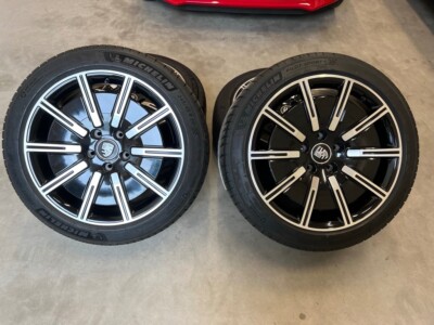Porsche Taycan original 20'' Sport Aero wheels with Michelin tires