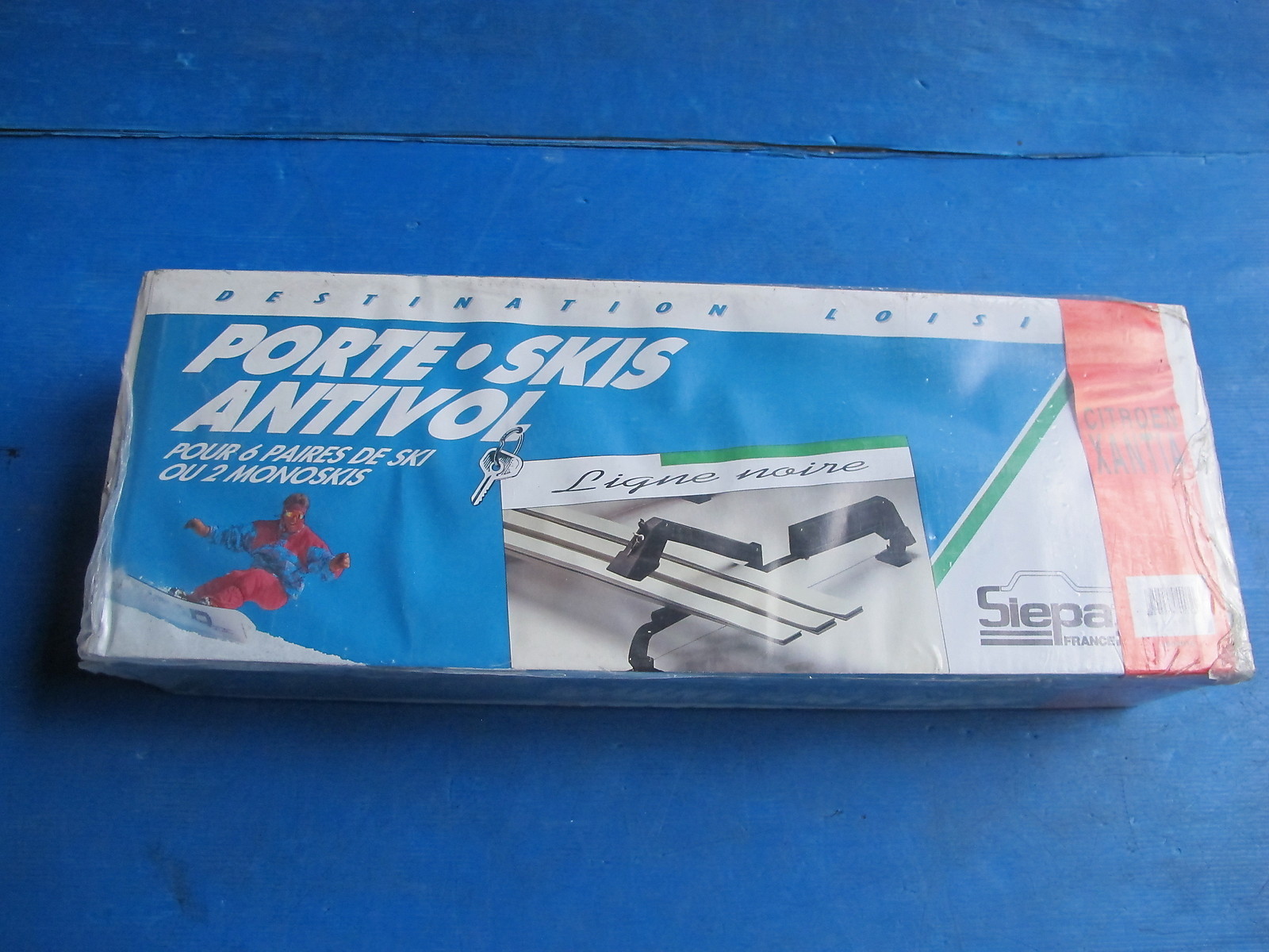 Porte-Ski Siepa avec antivol et clés pour: Citroën: Xantia