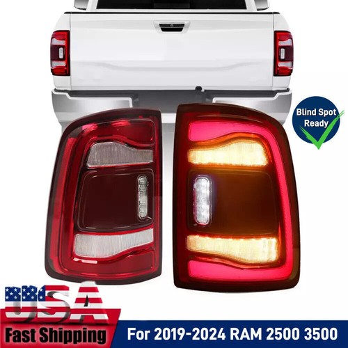 L+R For 2019 2020 2021 2022 2023 2024 Ram 2500 3500 LED Tail Lights W ...