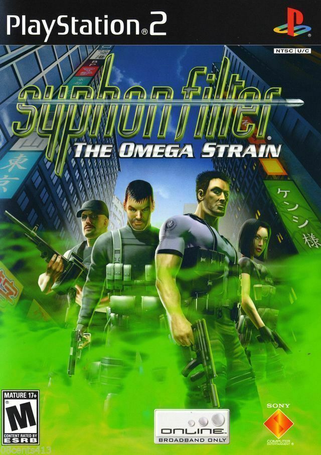 Playstation 2 Syphon Filter The Omega Strain 