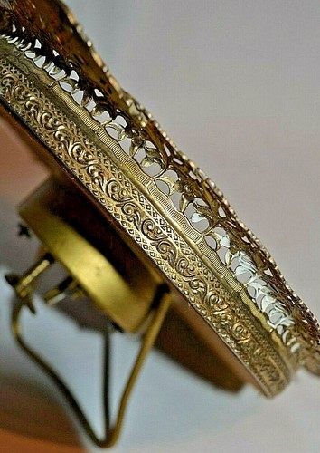 NEW HAVEN -MANUAL / WIND UP, GOLDEN PLATED BEAUTIFUL DOUBLE FILLED RING - Picture 4 of 11