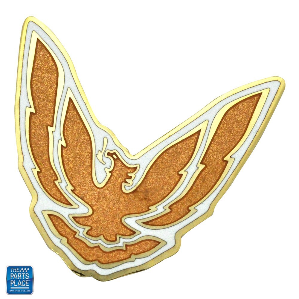 87-92 Firebird Trans Am Sail Panel Bird Emblem White GM Licensed