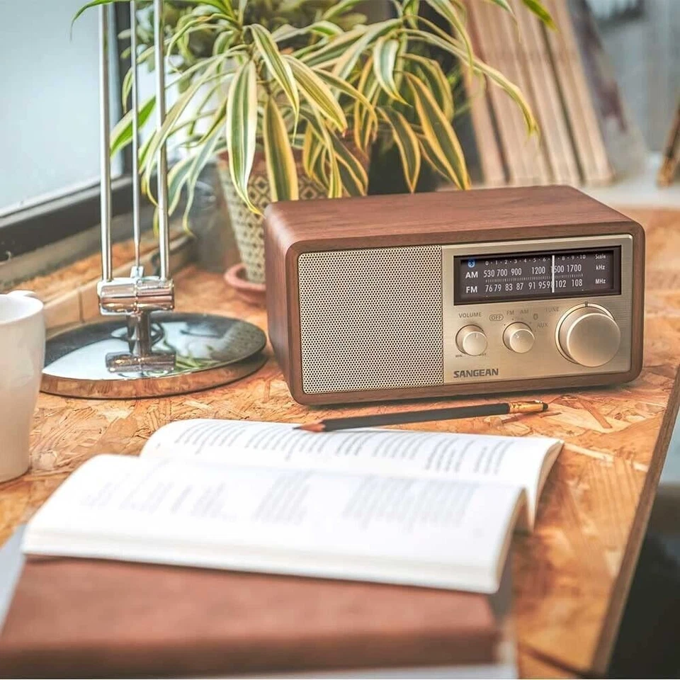 SANGEAN WR-302 Bluetooth Speaker FM/AM Radio NEW - Image 4 of 4