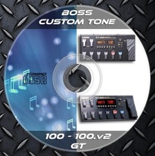 Patch BOSS GT-100 e GT 100v2. Processore Multieffetto. Libreria Toni Personalizzata
