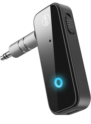 2 USB Wireless Bluetooth 5.0 Transmitter Receiver for Car Aux Adapter