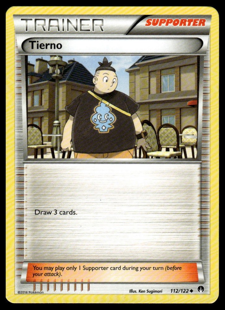 Tierno Kalos Starter Set Pokemon Card 39/39