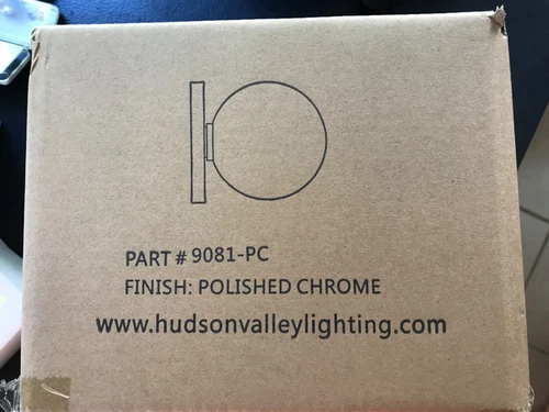 Hudson Valley Lighting 9081 Baird 1 Light 5" Tall LED Bathroom - Chrome - Picture 5 of 6