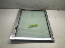 Z7 Bravo Boat Windshield Glass Center Flip Up Window