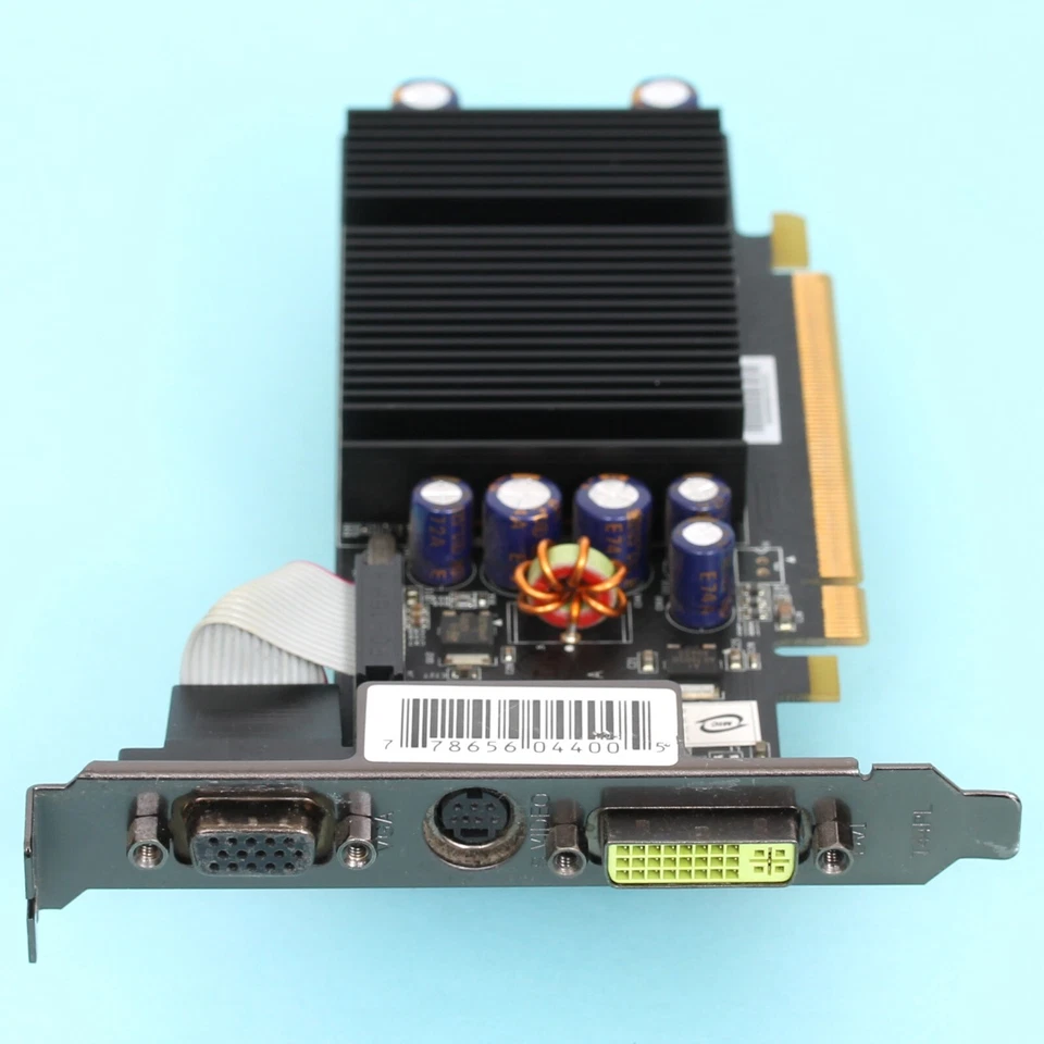 XFX Geforce 7200GS 128MB Video Card NVIDIA PCI-E X16 DDR2 VGA / DVI / TV - Image 4 of 4