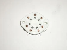 CED P-ST7-311 7 PIN CERAMIC VACUUM TUBE SOCKET JOHNSON GENERIC FOR 6A6 1625