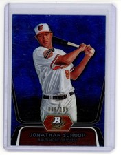 2012 Bowman Platinum #BPP40 Jonathan Schoop Prospects Blue Refractors #/199