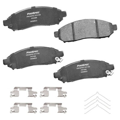 Nissan Leaf Premium Ceramic Front Brake Pads with Hardware, Japan Built, 2011-20