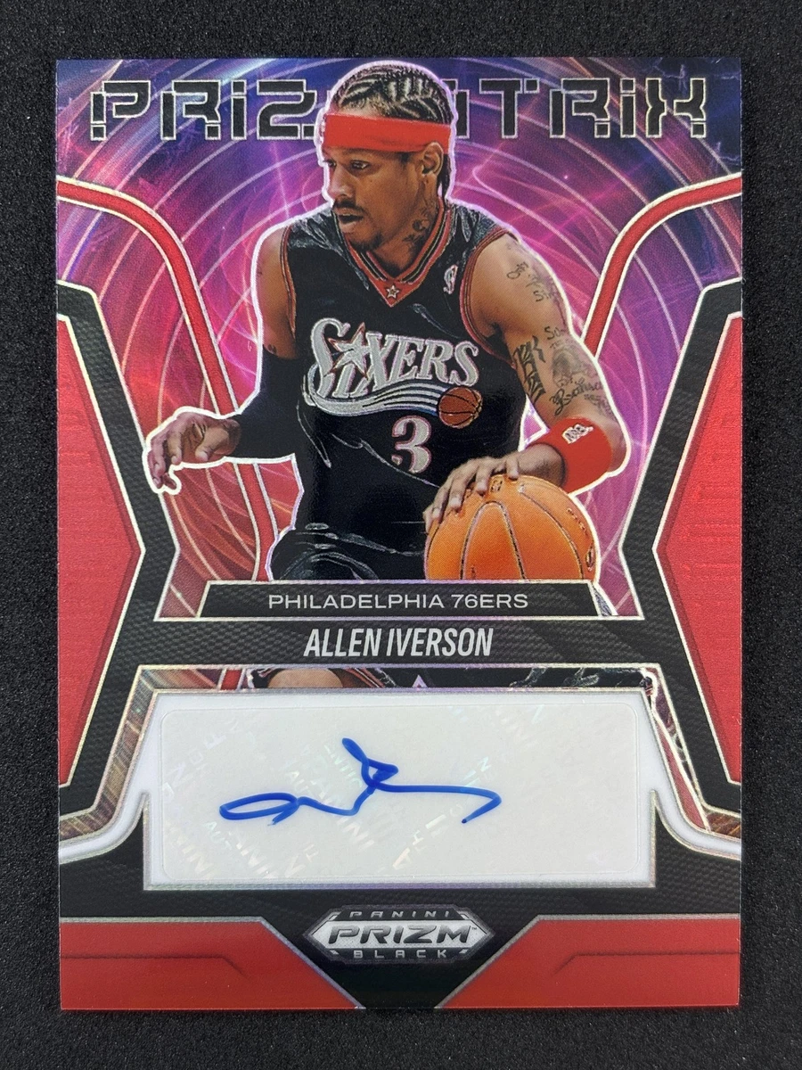 Allen Iverson Basketball Serial Numbered Sports Trading Cards