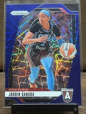 2024 Panini Prizm WNBA #91 Blue Velocity Prizm Jordin Canada Atlanta Dream