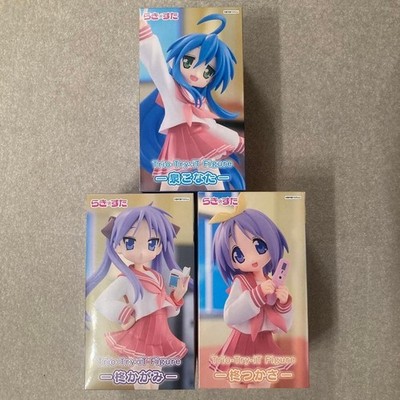 Lucky Star Trio-Try-iT Figur Hiiragi Kagami Tsukasa Izumi Konata 3er Set FuRyu