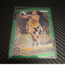 Panini 2025 Prizm WNBA Green Parallel Kelsey Plum #59 Los Angeles Sparks