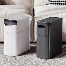 Slim Recycling Pedal Bin For Kitchen Home Office Bathroom Waste Rubbish Dustbin