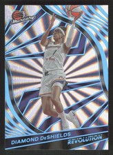 2022 Panini Revolution WNBA #60 Diamond DeShields Sunburst #/75