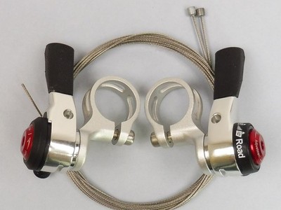 Microshift SL - T 10 / 10 Sp.  Daumenschalthebel ( Road / Flat Bar )