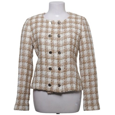 Veronica Virta, Blazer, Größe: XS, Beige/Weiß #nHp