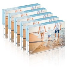 Acrylic Picture Frame 8x10, 5 Pack 8x10 Magnetic Photo Frame 12 12 MM Thick 8...