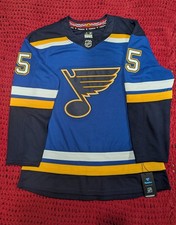 Fanatics Premium St. Louis Blues Authentic NHL Jersey #55 Parayko Size 52 NWT