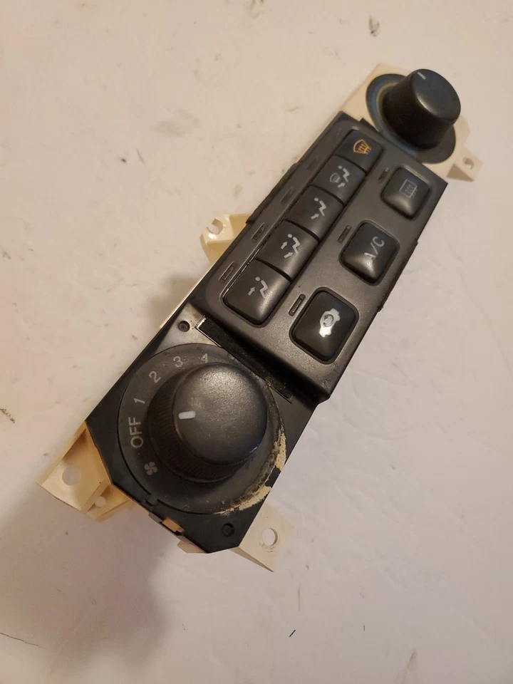 Honda Accord 1998-2002 calefacción aire acondicionado control de temperatura manual Foto 3 de 4