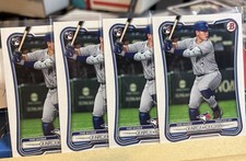 2026 Bowman Kazuma Okamoto Rookie #28 Blue Jays RC LOT OF 4