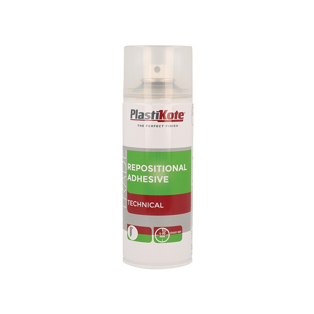 PlastiKote 071030 Trade Technical Repositional Adhesive 400 ml - Image 3