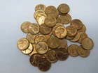 1941-P Brilliant Uncirculated Wheat Cent Penny Partial Roll 45+ Uncirculated BU