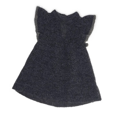 H&M, Kleid, Größe: 74, Grau, Acryl/Elasthan/Polyester/Wolle, Mädchen #eKE