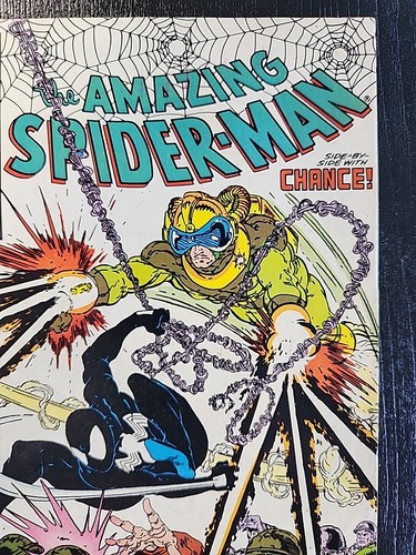 Amazing Spider-Man 299 1st Venom In Cameo Newsstand McFarlane 1988 Low Grade See - Foto 4 di 20