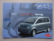 MICROCAR MC1 DYNAMIC LONG orig UK Mkt Sales Leaflet Brochure