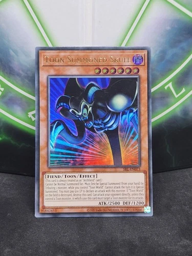 Yugioh Toon Summoned Skull SRL-EN073 Ultra Rare 25th Anniversary NM