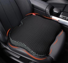 Car Seat Cushion, Comfort Memory Foam Car Cushions for Driving Gray 