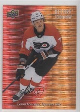 2023 Allure Color Flow Red Orange Spectrum /299 Tyson Foerster #CF-32 Rookie RC