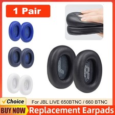 Replacement Ear Pads Cushion for JBL LIVE 650BTNC/660 BTNC Headphones Earpads