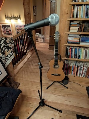 Shure SM58  Dynamic Cardioid Microphone Bundle with Cable and Stand