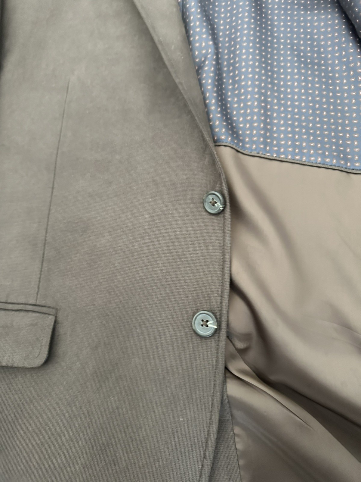 CHAPS mens solid brown,two button sport coat  bla… - image 4