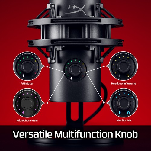 HyperX QuadCast 2 S - USB Microphone (Black) - Afbeelding 10 van 10