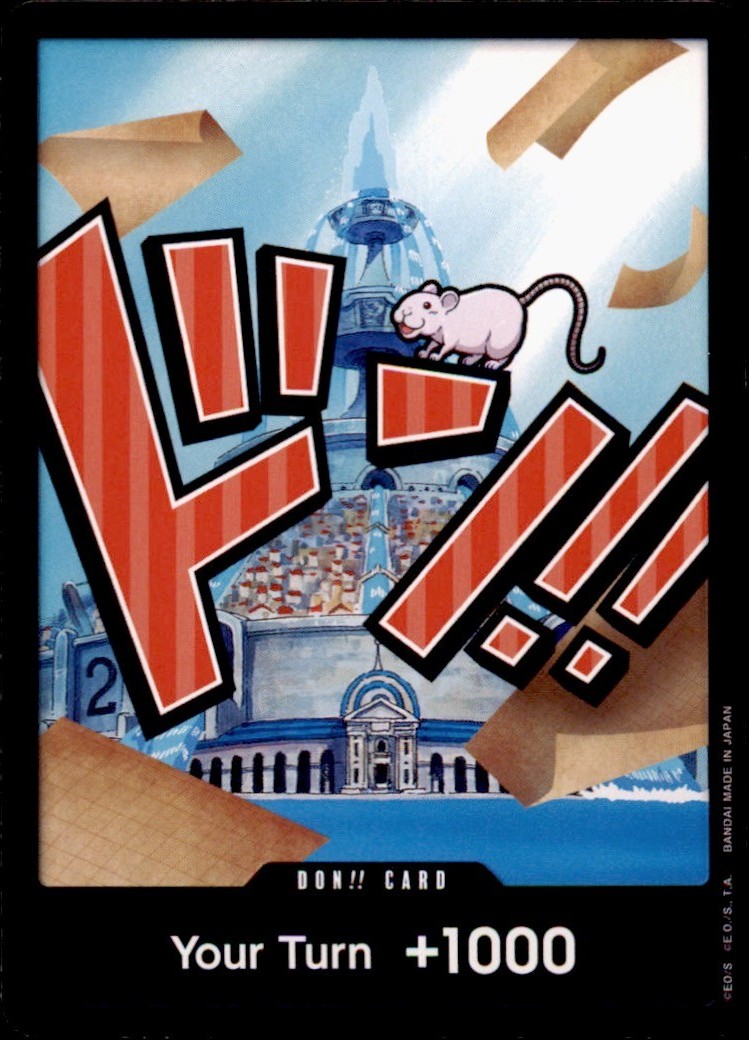 DON!! Card (Iceberg) DON!! Premium Booster -The Best- One Piece Near Mint
