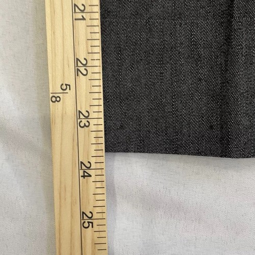 Sandro Dress Pant Black Cropped 10 Control Top Stretch Cuffed Preppy Career NWT - Picture 6 of 16