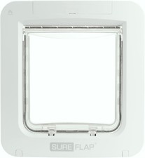 SureFlap Microchip Pet Door Connect Small White Smart Cat Door iMPDWT