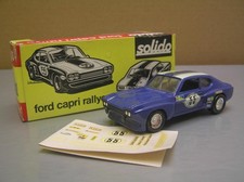 Solido #26 Ford Capri Rallye 1/43 scale made in France Mint in Box