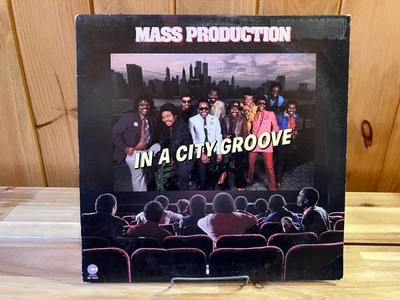 MASS PRODUCTION - IN A CITY GROOVE vinyl record lp 1982 cotillion
