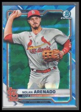 2021 Bowman Chrome Sapphire Edition #67 Nolan Arenado