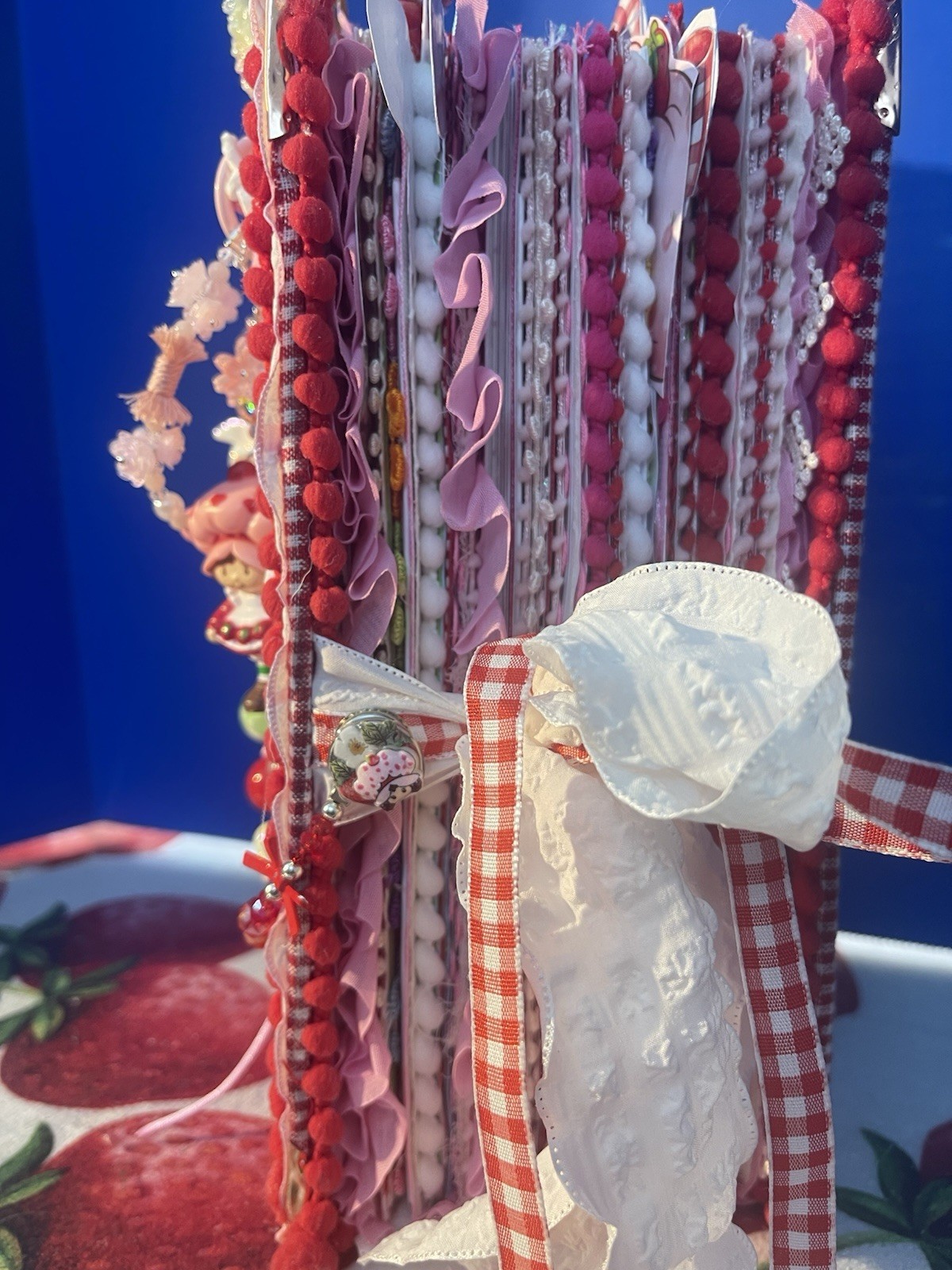 Luxury Handmade Junk Journal –Custom Strawberry Shortcake Inspired | Art Journal