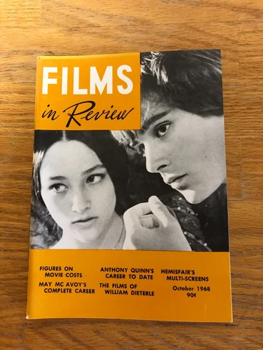 b FILMS in REVIEW Romeo & Juliet OLIVIA HUSSEY & Leonard Whiting October 1968